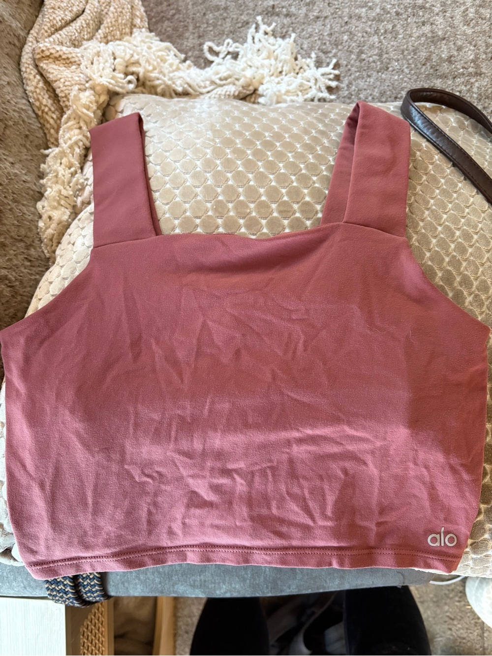 ALO Yoga cropped tank top